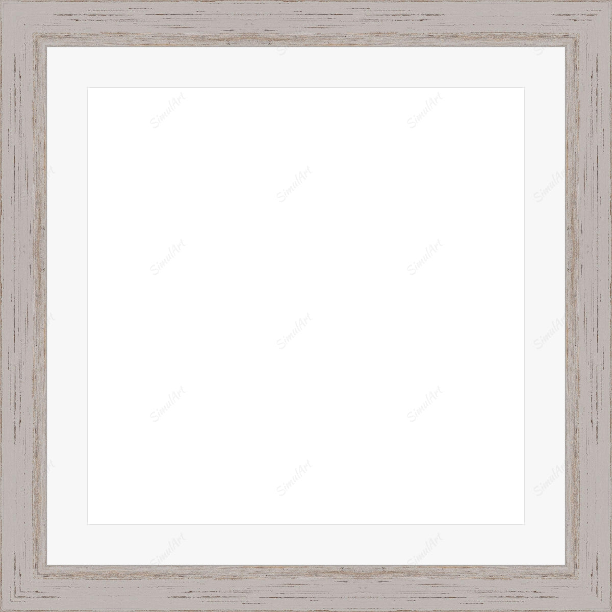 Empty frame for paper item