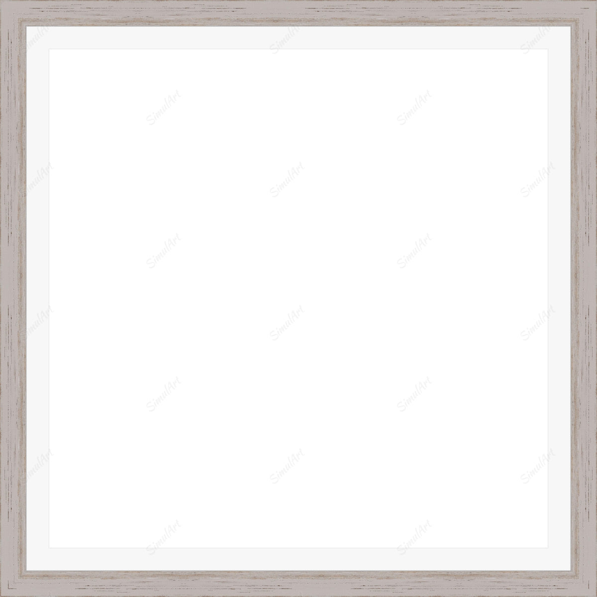 Empty frame for paper item