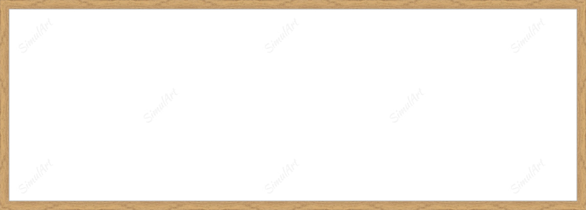 Empty frame for canvas or panel