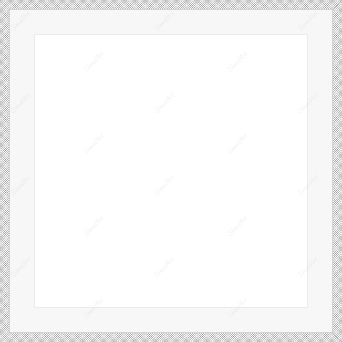 Empty frame for paper item