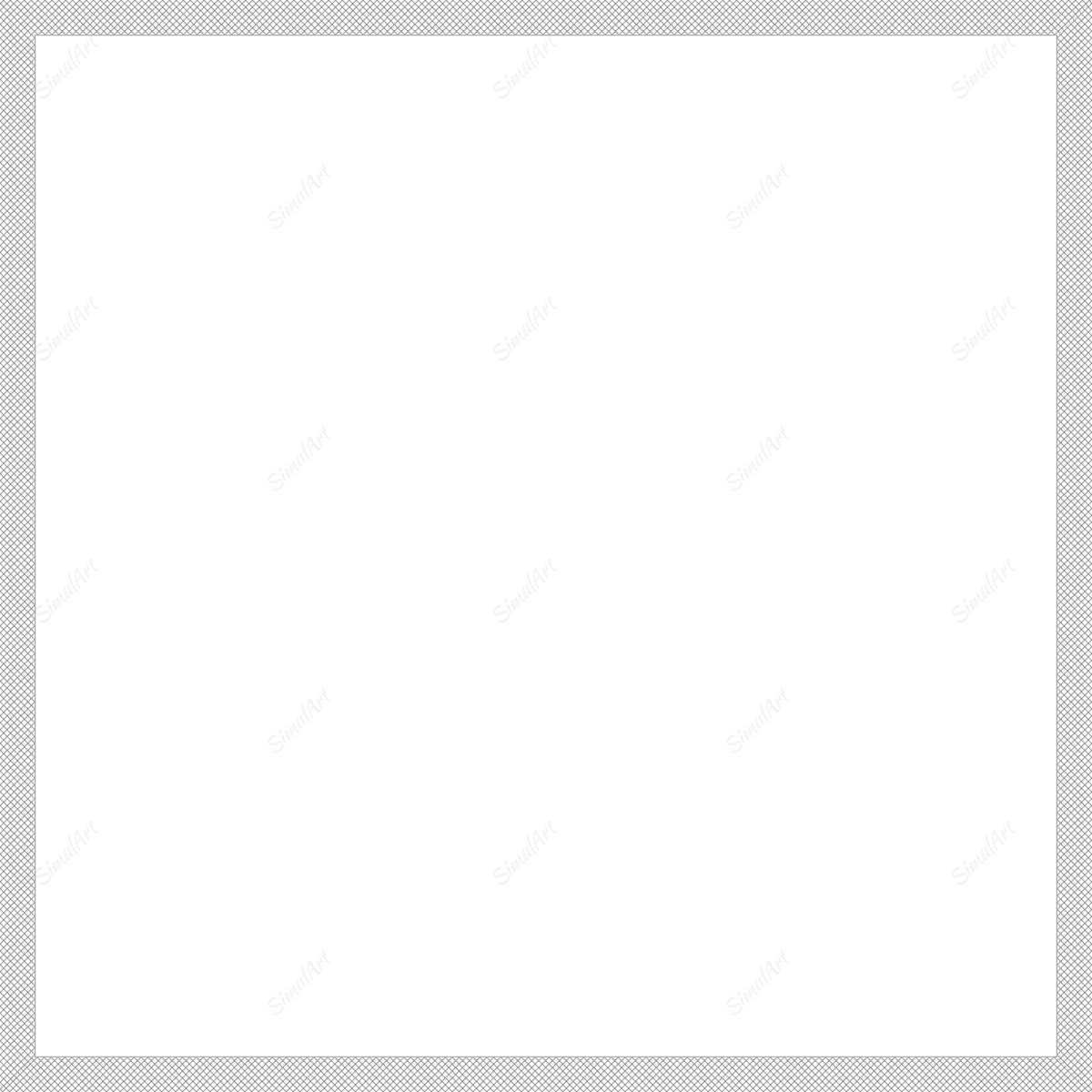 Empty frame for canvas or panel